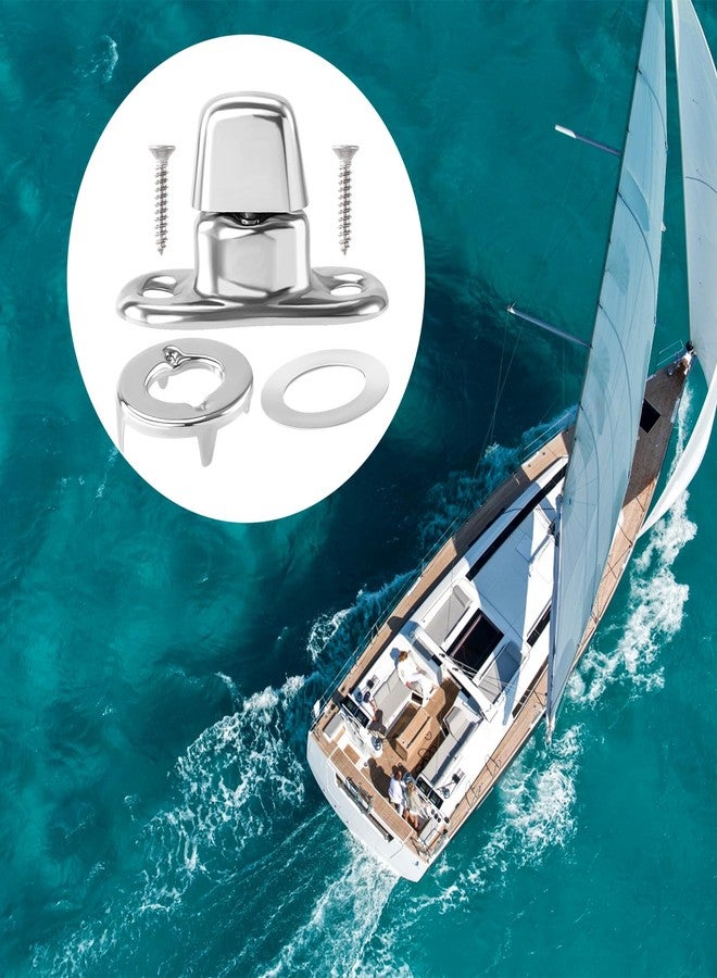 Mxxipp 15 Set Marine Grade Twist Lock Fasteners, Rustproof Turn Button Eyelet & Stud & Mounting Screws, Zinc Alloy Canvas Quarter Turn Fasteners for Boats - Image 5