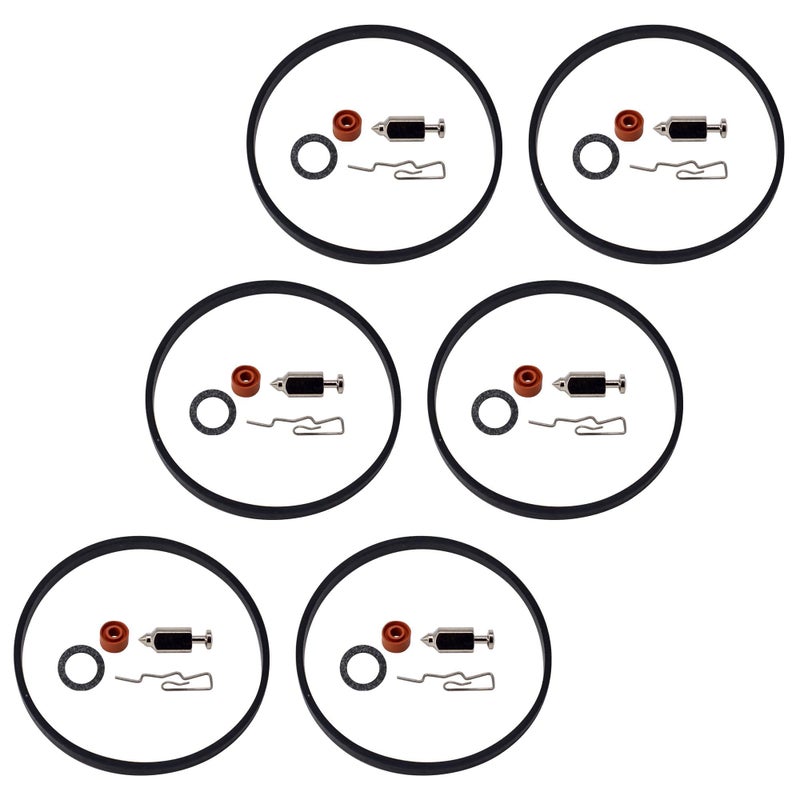 OXCANO 6PCS 631021 Carburetor Needle Seat Bowl Gasket Rebuild Repair Kit Compatible with Tecumseh V40 V50 V60 VM80 H30, Hyundai Sonata 2011-2014, Hyundai Tucson 2011-2014, Kia Optima 2011-2014 - Image 1