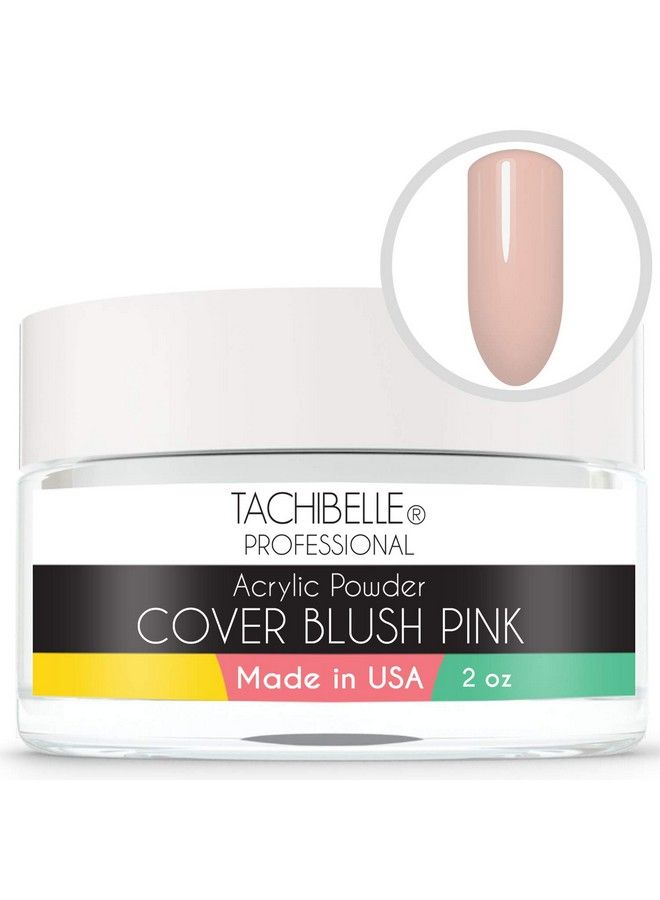 Tachibelle Professional Acrylic Nail System Acrylic Powder 2 Oz. Made In Usa. Used In Professional Salons. (Cover Blush Pink 2Oz)  - Image 1