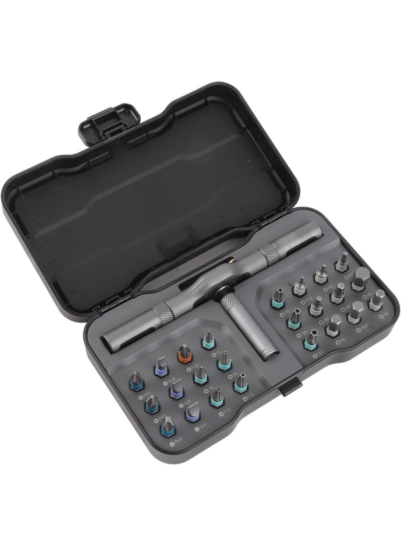 GGOOT Repair Screwdriver Set, Multipurpose Repair Tool Manual Hardware with Handle RS1 and Carry Case for Home Funiture Computer Bike  - Image 1