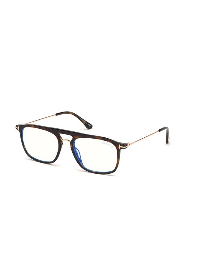 TOM FORD إطارات نظارات مستطيلة للرجال بني TOMFORD FT5588-B05254 54 مم - Image 1