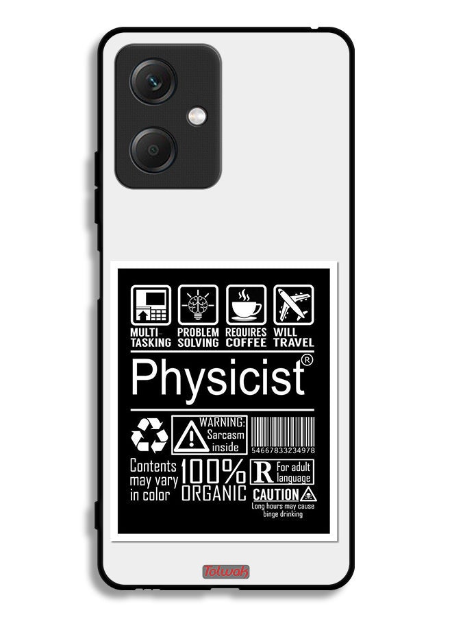Tolwak Xiaomi Redmi Note 12 Protective Case Cover Physicist Sticker - Image 2