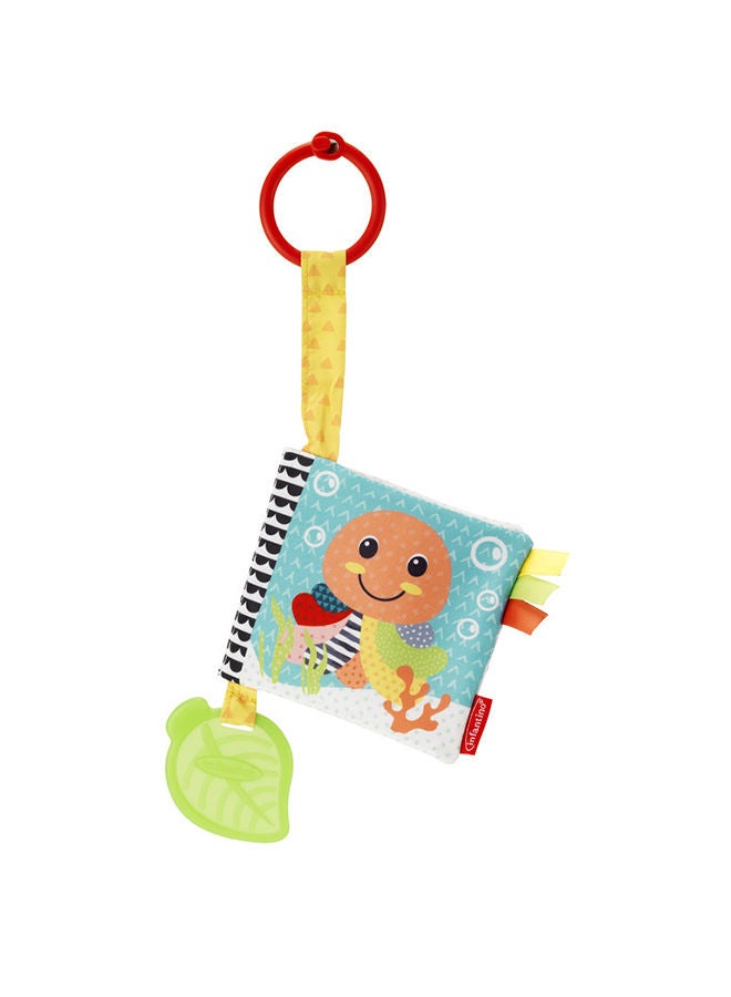 infantino كتاب الحيوانات القابل للربط والصوت من 0 أشهر وما فوق - متعدد الألوان - Image 1