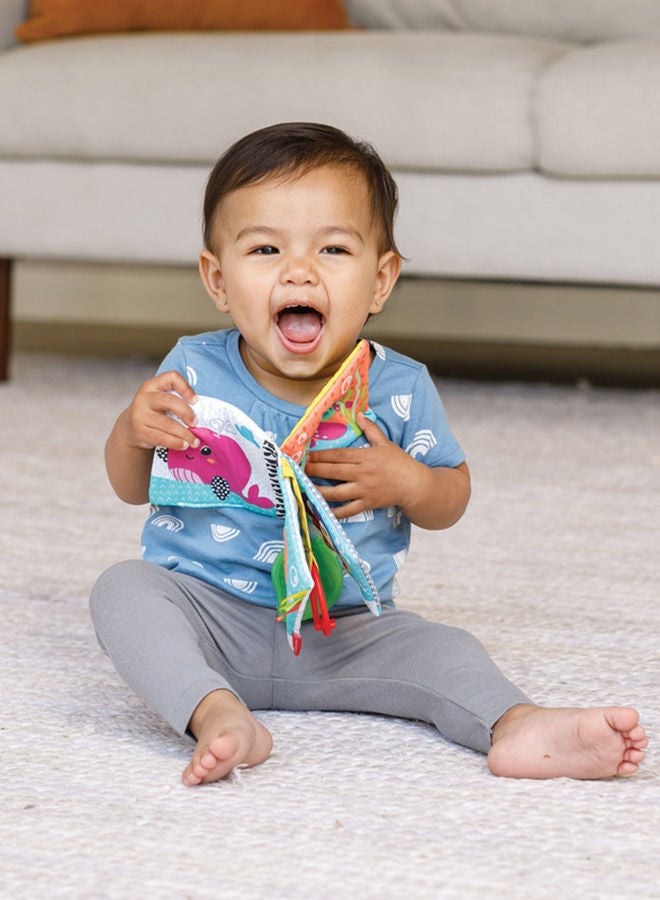 infantino كتاب الحيوانات القابل للربط والصوت من 0 أشهر وما فوق - متعدد الألوان - Image 2