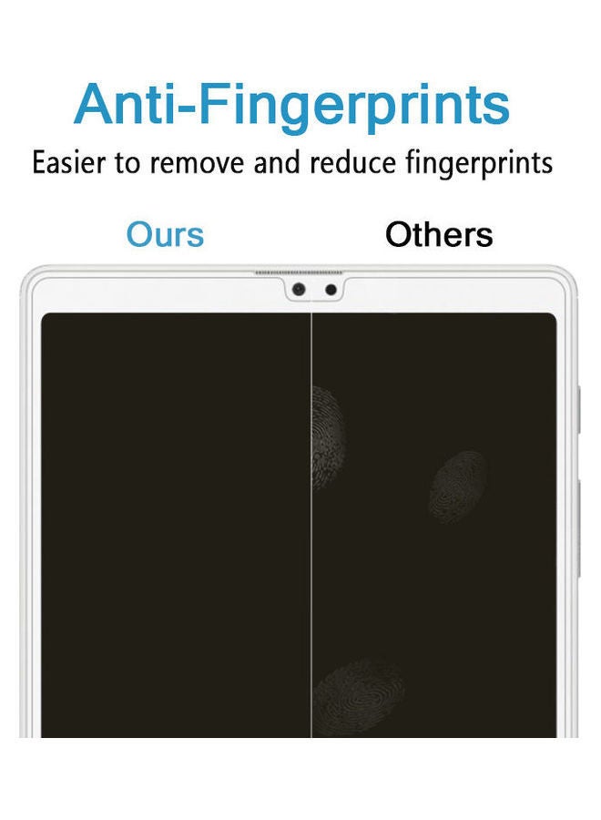 اليشمك لاصقة حماية للشاشة من الزجاج المقوى لجهاز سامسونج جالاكسي تاب A7 لايت T220/T225 8.7بوصة شفاف - Image 5