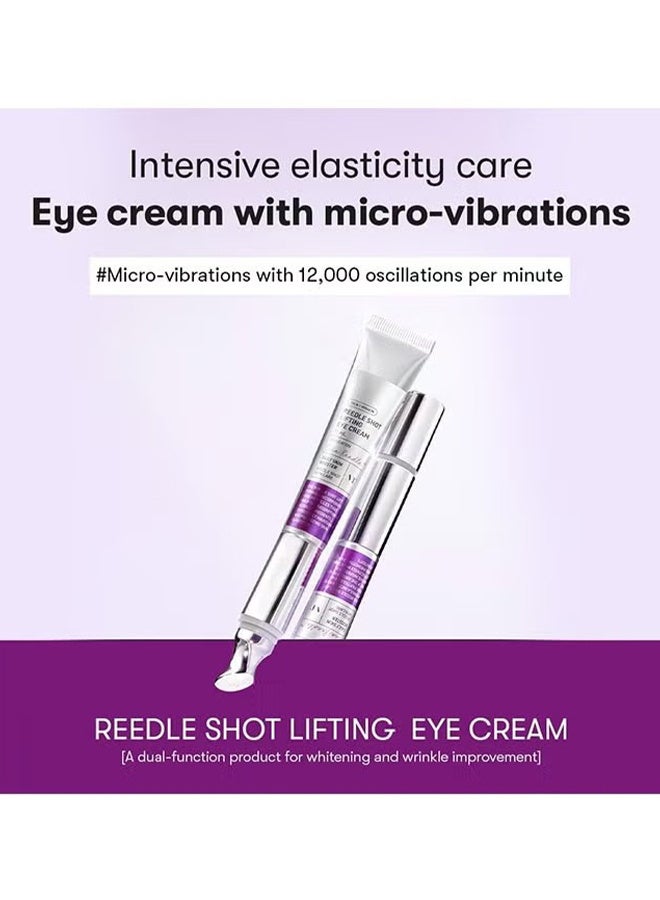 في تي كوزمتيكس كريم العين VT COSMETICS Reedle Shot Lifting 15ml ، مرطب مضاد للتجاعيد وشد البشرة ، كريم مضاد للشيخوخة تحت العين للهالات السوداء والتجاعيد والانتفاخ ، يقلل من الخطوط الدقيقة - Image 4