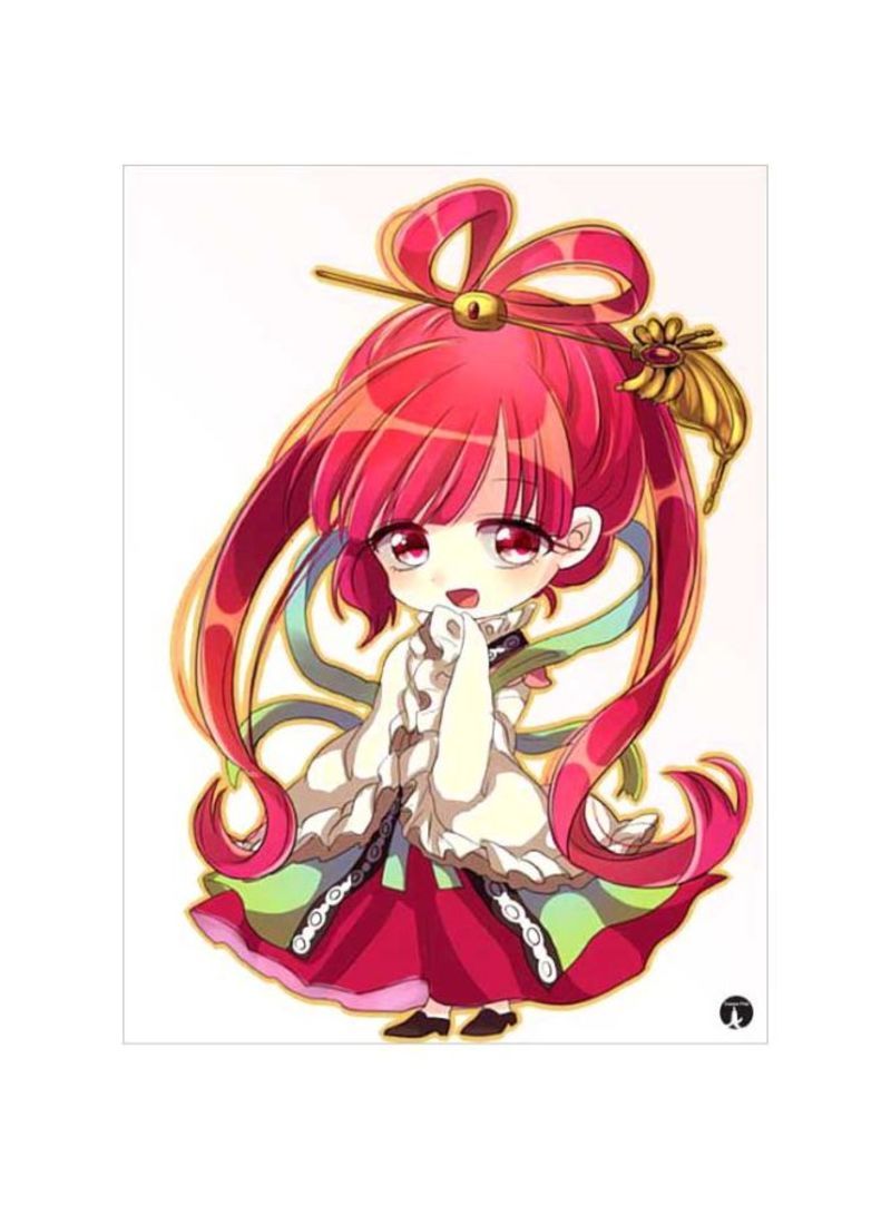 RKN The Anime Magi Printed Mousepad Pink/Beige