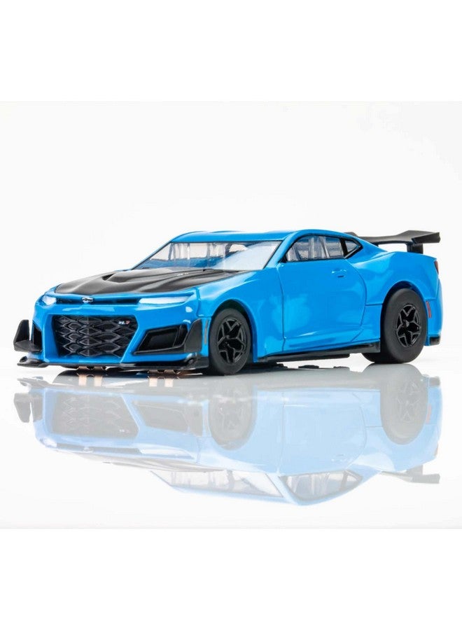 أفكس Afx/Racemasters 2021 Camaro Zl1 Rapid Blue Afx22079 Ho Slot Racing Cars - Image 2
