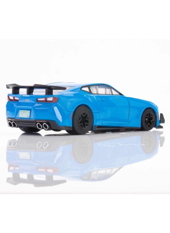 أفكس Afx/Racemasters 2021 Camaro Zl1 Rapid Blue Afx22079 Ho Slot Racing Cars - Image 4