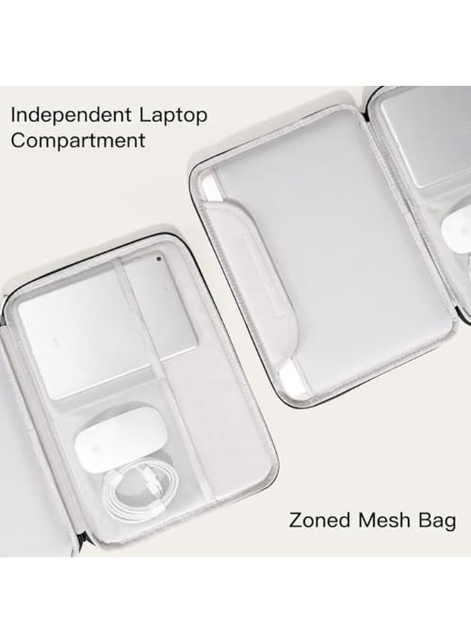 erorex Laptop Sleeve Case Compatible With 14 Inch New Macbook Pro Max M2 M1 A2779 A2442 Air 13.6 Inch Surface 5 4 3 14’’ Dell Asus Acer Chromebook Hp Stream Ideapad Black - Image 3