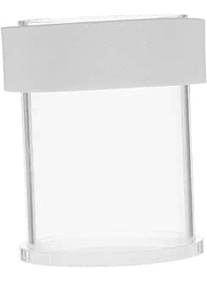 Acrylic Floating Fish Feeder for Aquariums Portion Control Dish for Guppies Shrimp - Image 1