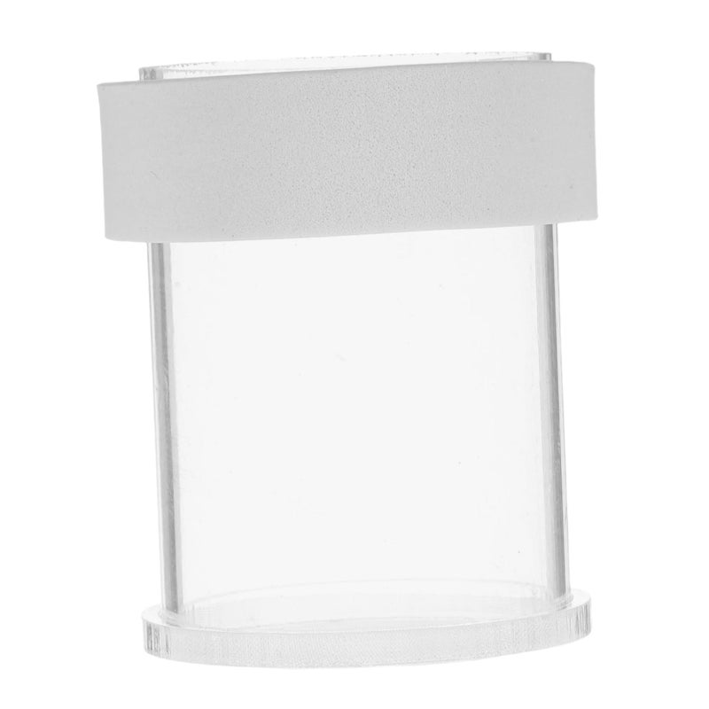 Acrylic Floating Fish Feeder for Aquariums Portion Control Dish for Guppies Shrimp - Image 2