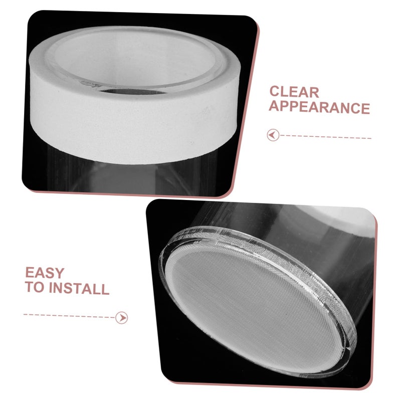 Acrylic Floating Fish Feeder for Aquariums Portion Control Dish for Guppies Shrimp - Image 4