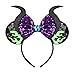 FANYITY Mouse Ears Sequin Mouse Ears Headband for Boys Girls Women MN - Image 2