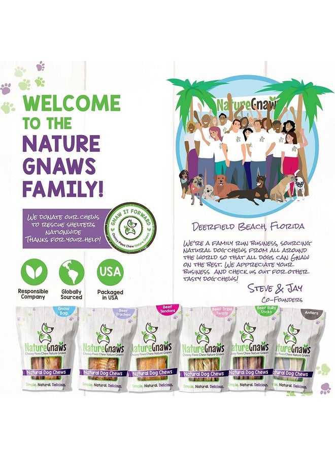 طبيعة مضغ لحم البقر للكلاب الكبيرة من 9 إلى 10 بوصات (20 قطعة) - مكافآت مضغ لحم البقر المجفف الطبيعي للكلاب - خالية من الجلد الخام - Image 5