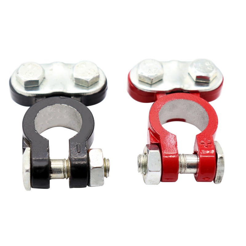 4 PCS Car Battery Terminals Auto Terminal End Battery Terminal Clamps Connectors for Forklift - Image 2