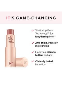 IT COSMETICS IT Cosmetics Je Ne Sais Quoi Lip Treatment - Anti-Aging Lip Balm - Reacts with Your Lips to Create a Customized Color - With Essential Oils & Antioxidants - 0.11 oz (Honey)  - Image 4