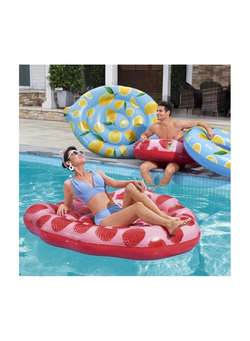 بست واي مرتبة برائحة الفراولة - مرتبة ناعمة ومريحة برائحة الفراولة المنعشة، مثالية للاسترخاء والنوم - Image 3