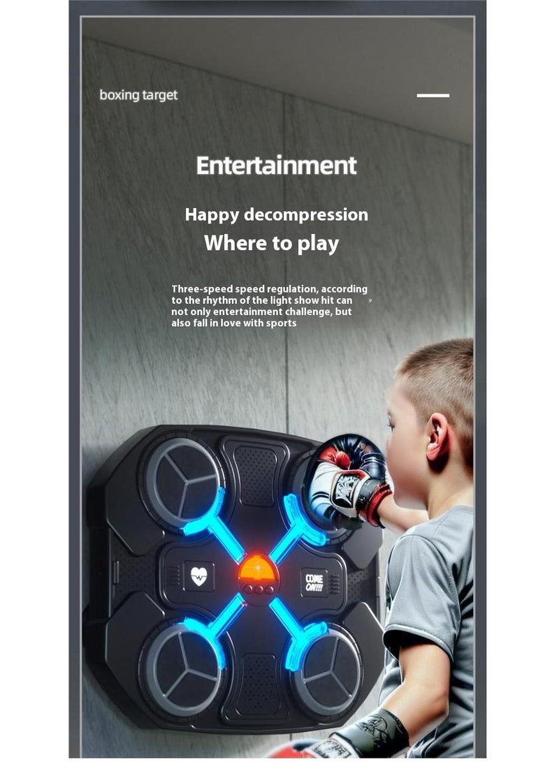general Children's Intelligent Boxing Wall Target With Music Bluetooth Boxing Trainer Equipment Decompression Toys - Image 4
