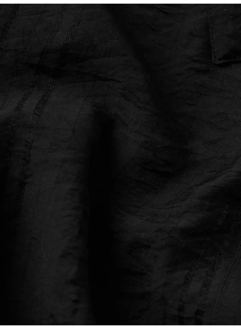 The Souled Store  Textured Shirt: Aura  | Best Price UAE