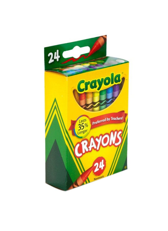 Crayola - Colorful Creations Trio Bundle 96 Page Prehistoric Pals Coloring Book 12 Colored Pencils, 24 Crayons - Image 1