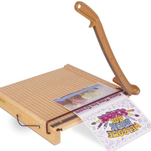 Swingline Paper Trimmer, Guillotine Paper Cutter, 12" Cut Length, 15 Sheet Capacity, ClassicCut Ingento (1132) - Image 5
