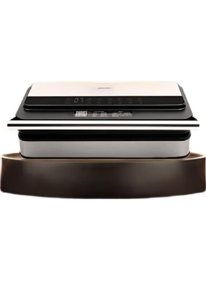 Deli Home Cured Meat Vacuum Sealer, Small Vacuum Packaging Machine, Food Sealing Machine, Fully Automatic Vacuum Machine, Wet And Dry Dual-Use Commercial Vacuum Preservation And Packaging Machine Lm776 - Image 2