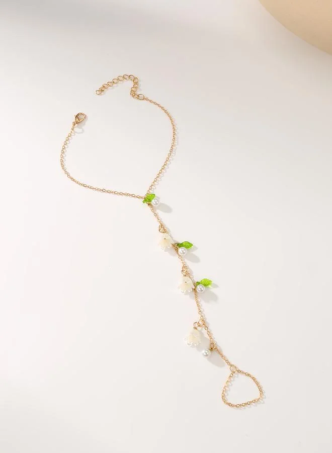 Take Two  Floral Foot Chain Anklet for Women | Best Price UAE