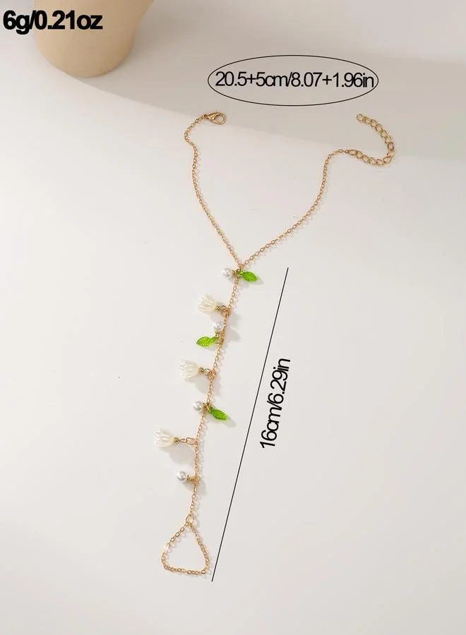 Take Two  Floral Foot Chain Anklet for Women | Best Price UAE