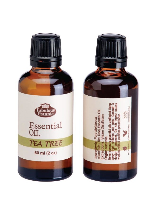 Fabulous frannie Tea Tree Pure Essential Oil Grade 60 ml (1oz)  - Image 2