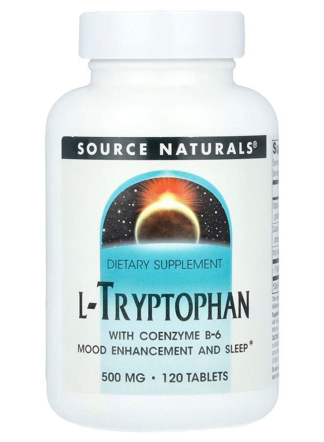 L-Tryptophan With Coenzyme B-6 120 Tablets