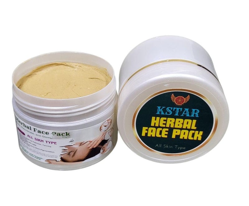 ISC Machines Harbal Face Pack for RelaxRejuvenate and glow Detan Face Pack For Men Women All Skin Types Tan Removal Replenishes Hydrates Skin 50gm Pack of 1 - Image 1