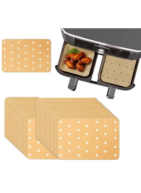 100-Piece Air Fryer Accessory Set with Non-Stick Parchment Paper Liners