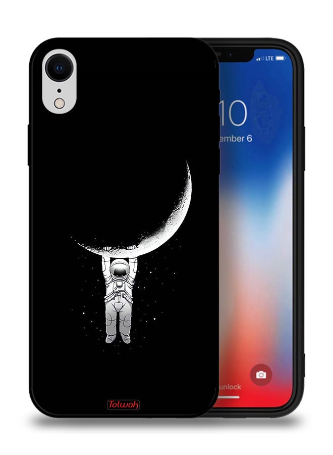 Tolwak Apple iPhone XR Protective Case Hanging From Moon - Image 1
