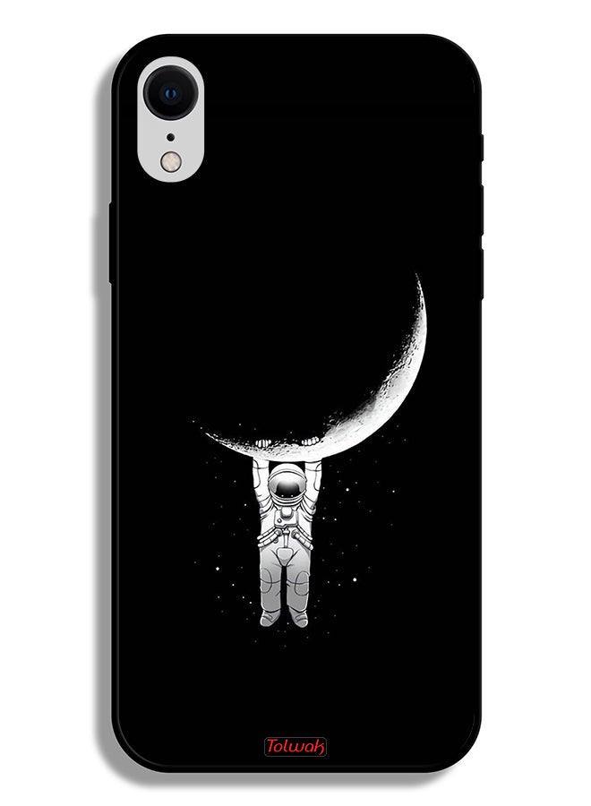 Tolwak Apple iPhone XR Protective Case Hanging From Moon - Image 2