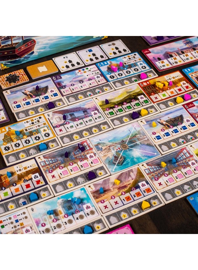 Synapses Games | Yokohama | Strategy Board Game | Worker Placement Set in Japan | 2 to 4 Players | 90 Minutes | Ages 14+ - Image 4