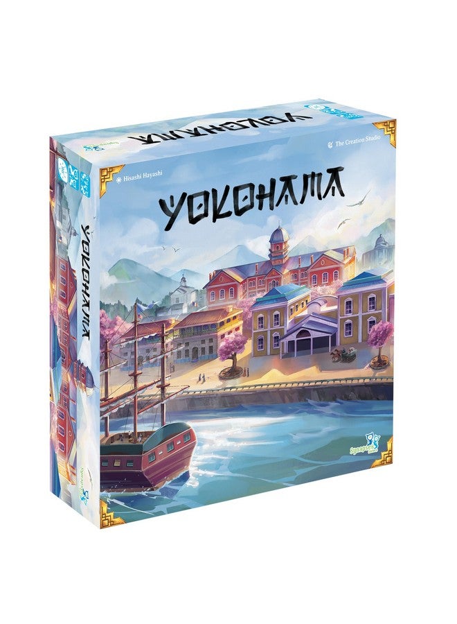 Synapses Games | Yokohama | Strategy Board Game | Worker Placement Set in Japan | 2 to 4 Players | 90 Minutes | Ages 14+ - Image 1