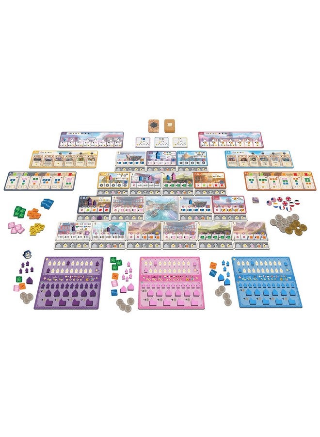 Synapses Games | Yokohama | Strategy Board Game | Worker Placement Set in Japan | 2 to 4 Players | 90 Minutes | Ages 14+ - Image 3