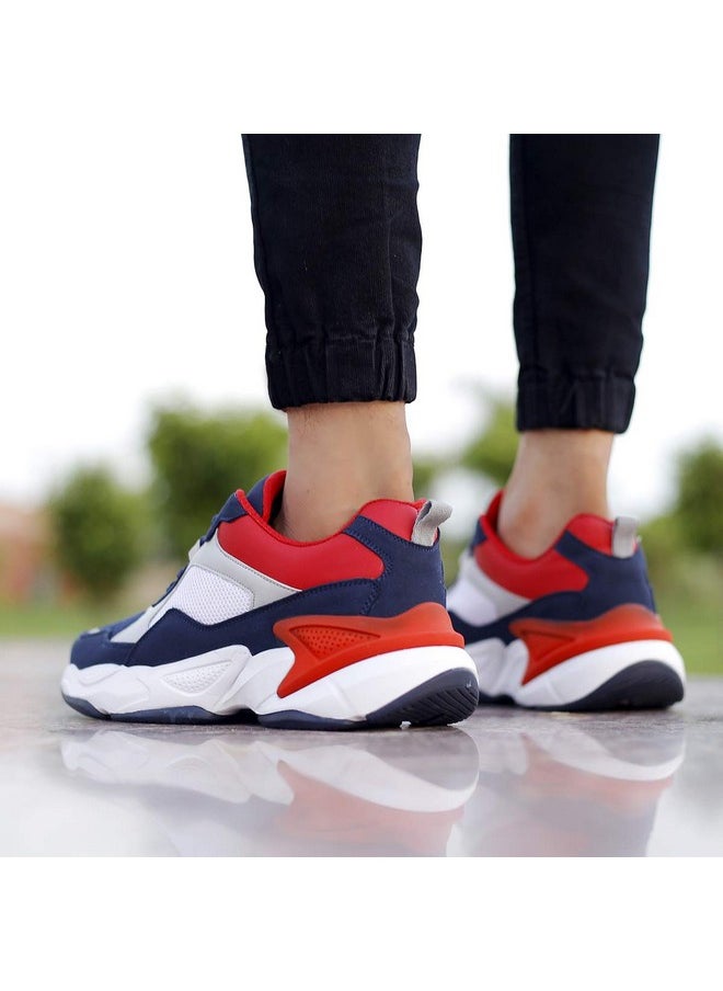 Bacca Bucci - Bucci Men'S Blue/Red Running Shoes - 8 Uk - Image 1
