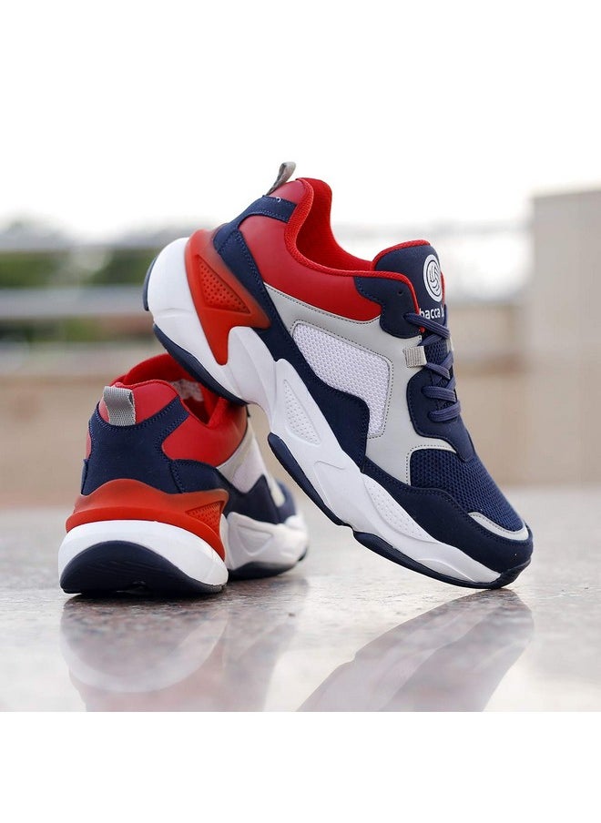 Bacca Bucci - Bucci Men'S Blue/Red Running Shoes - 8 Uk - Image 1