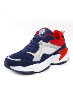 Bucci Men'S Blue/Red Running Shoes - 8 Uk