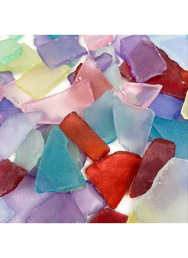 Nautical Crush Trading Sea Glass - Assorted Colored Sea Glass Mix - Sea Glass For Decoration And Craft (11 Ounces)  - Image 3