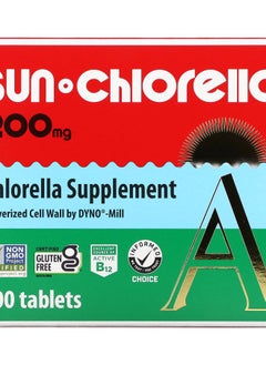 Sun Chlorella Chlorella Supplement 200 mg 300 Tablets 