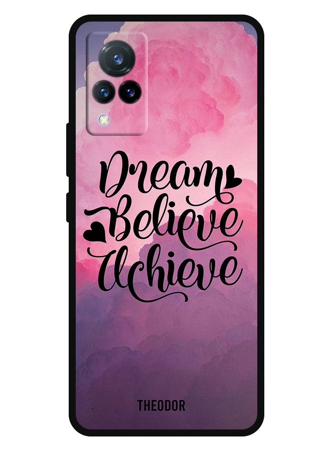 Theodor Protective Case Cover For Vivo V21 Dream Belive Achieve - Image 1