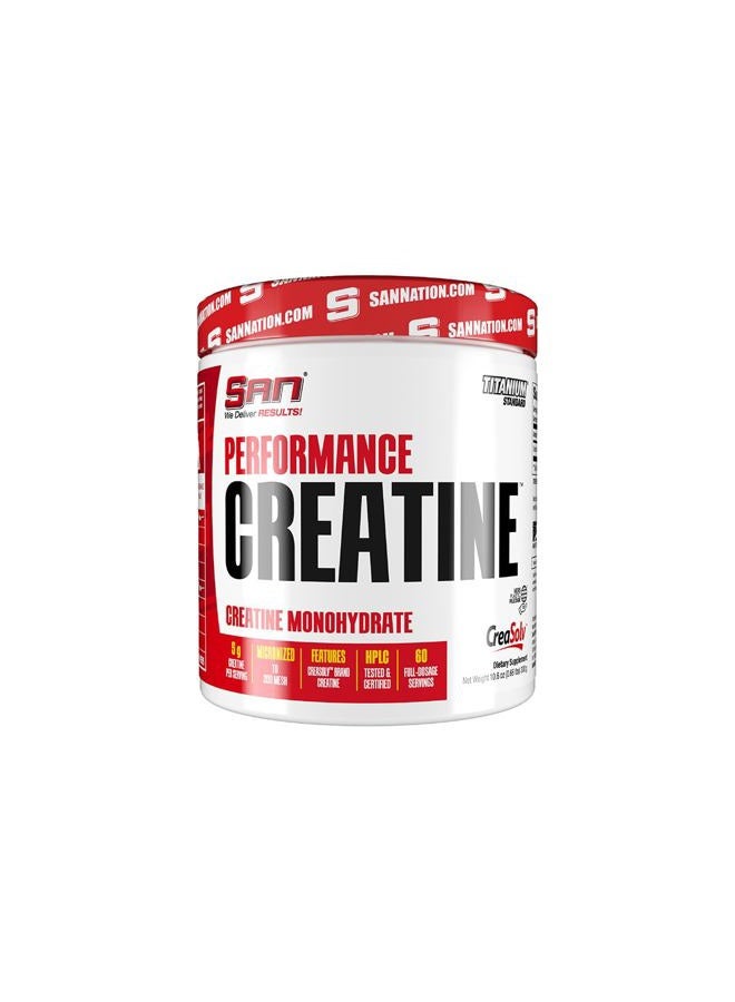 SAN Nutrition, Performance Creatine, 10.6 oz (300 g) - Image 1