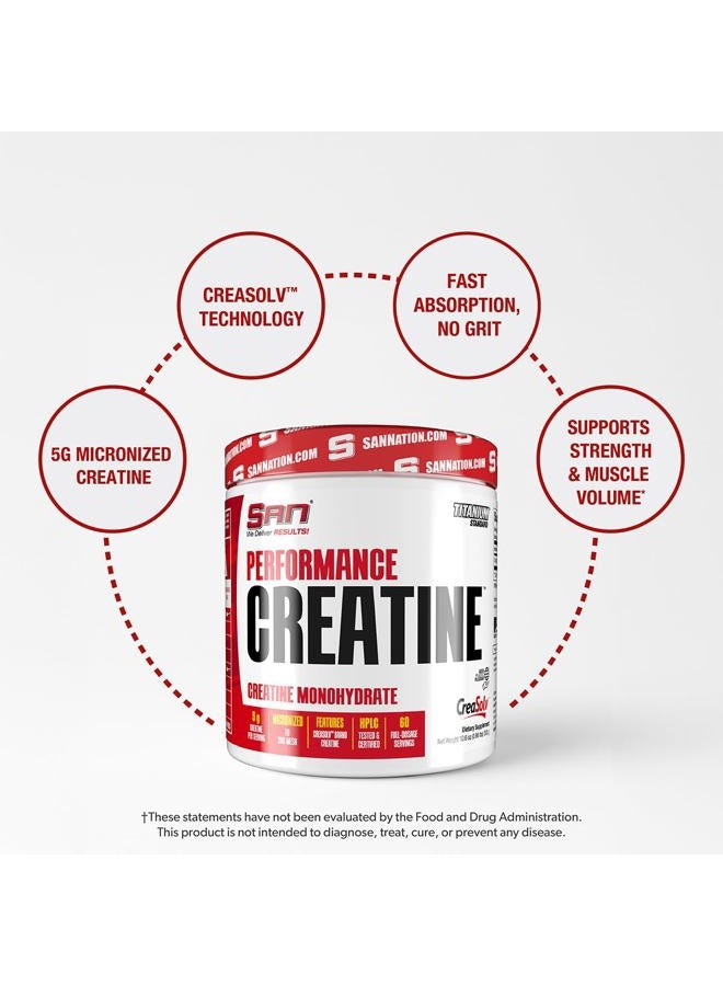 SAN Nutrition, Performance Creatine, 10.6 oz (300 g) - Image 4