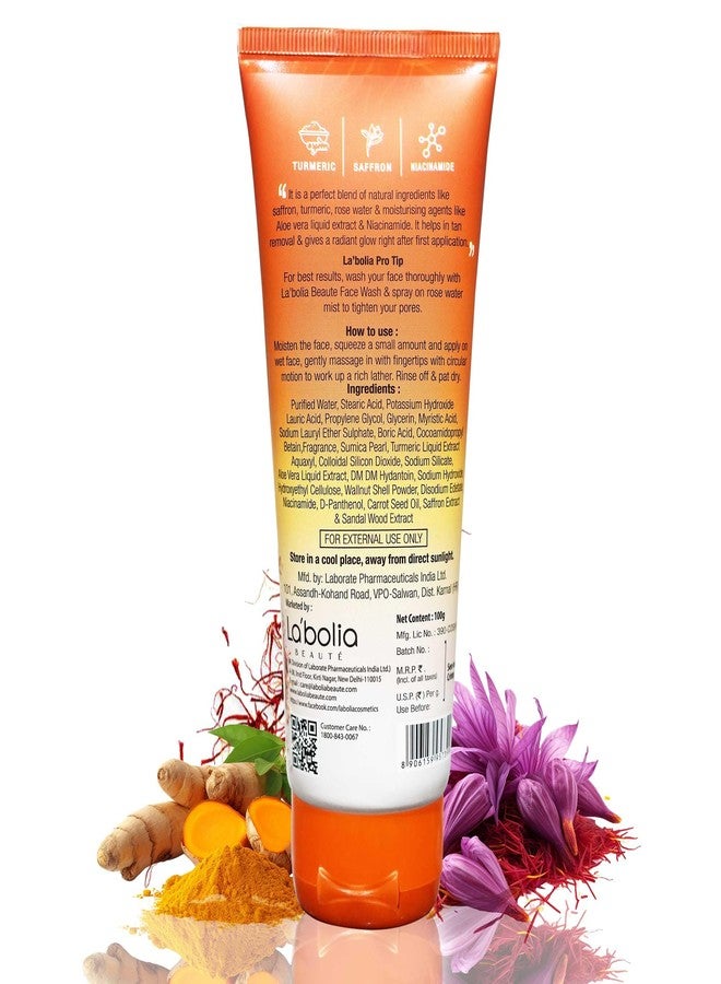 Labolia Beaute Ubtan Face Wash for Tan Removal and Brightening (Combo) Pack of 2 - Image 2