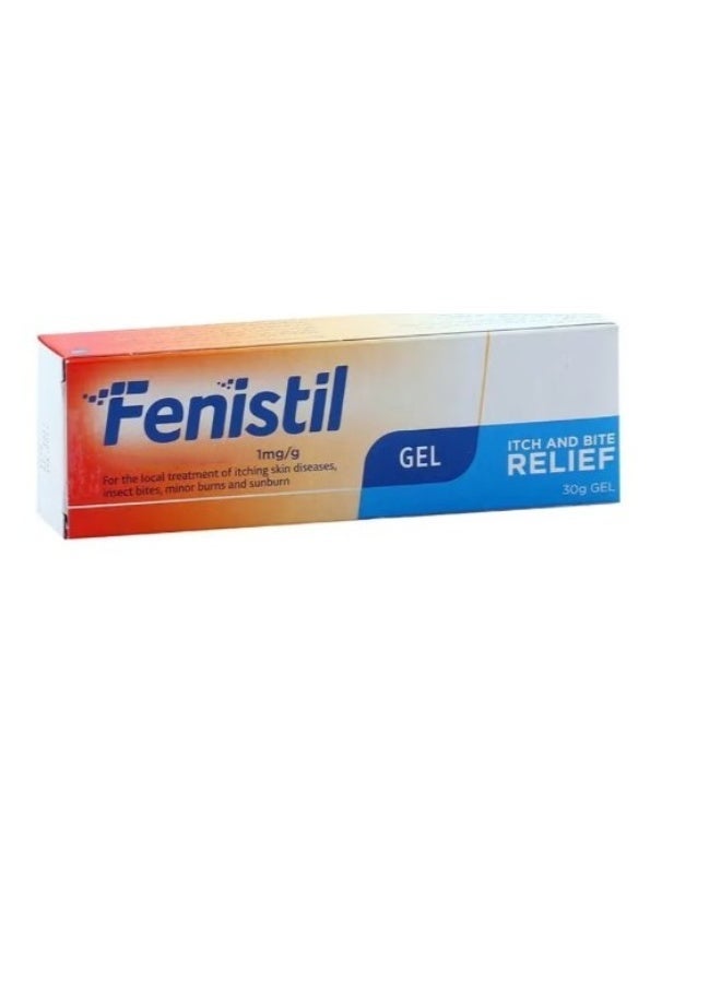 gsk Fenistil Gel 30g – Fast Relief for Insect Bites, Skin Allergies, Sunburn & Itching Dermatitis - Image 2