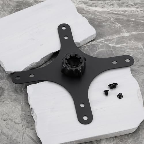 Briny River Portable Monitor Stand Bracket Plate with Screws Compatible with VESA Standard Mounting Holes (75x75mm/100x100mm) 17mm Ball Head - Image 5