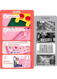 General For Toddlers 1 2 3 4 Years Old Busy Book for Comprehensive Preschool Educational Playing Baby Travel Toys for Plane Car Birthday Gifts for Girls  - Image 5